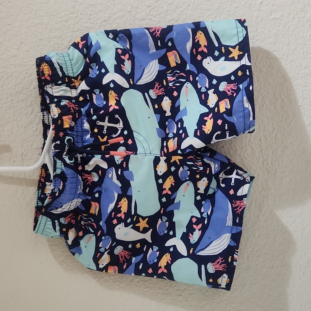 Ocean Creature 3T Toddeler Boy Swim Trunks